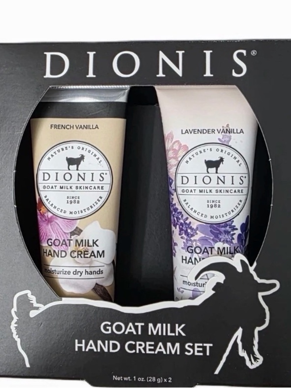 Goat Milk Hand Cream Set - French Vanilla & Lavender Vanilla